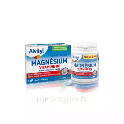 Alvityl Magnésium Vitamine B6 Libération Prolongée Comprimés Lp B/45 à Beauzelle